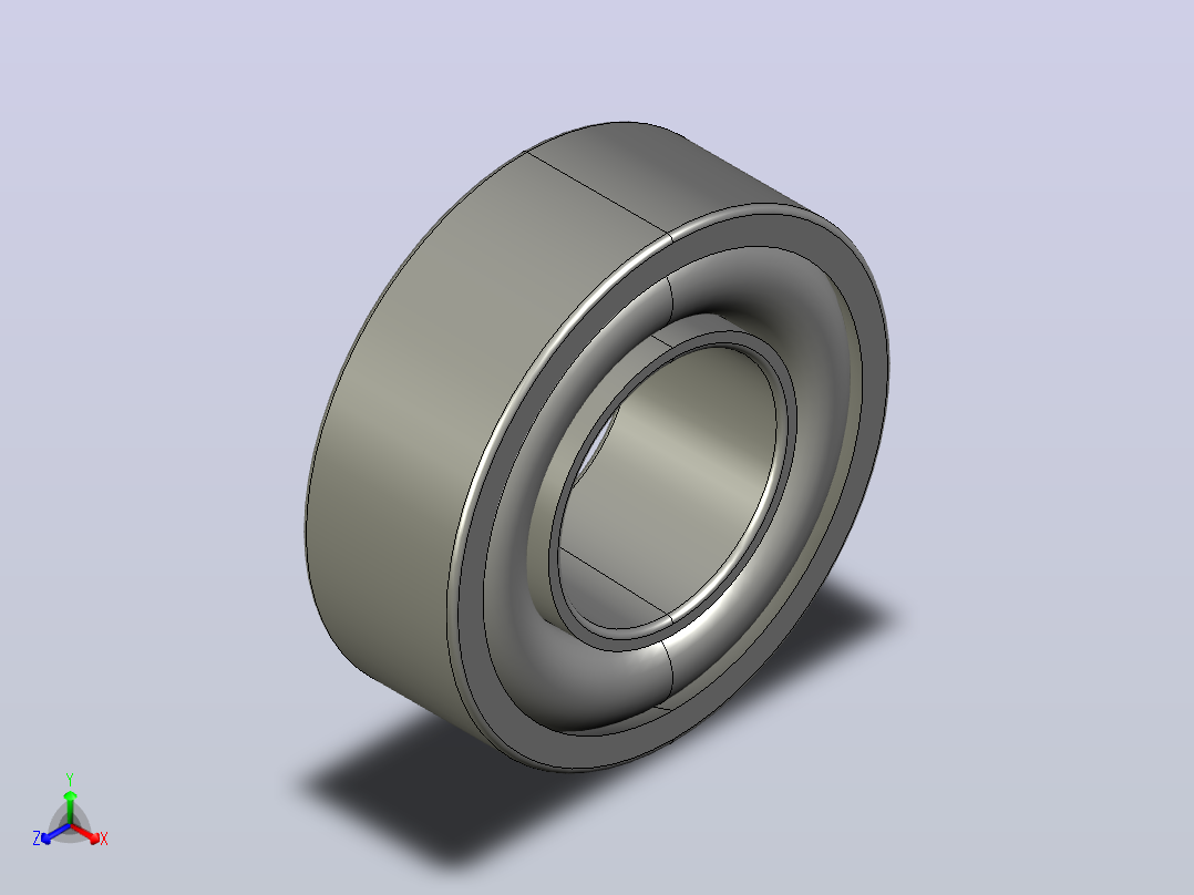 SKF自调心球轴承ball_bearing_2315_k_0主视图