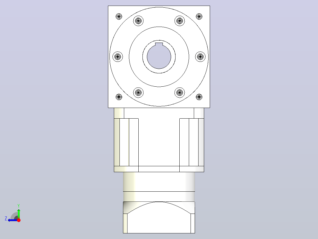 PW170双孔 PLF160-L2 22-110-145-M8换向器右视图