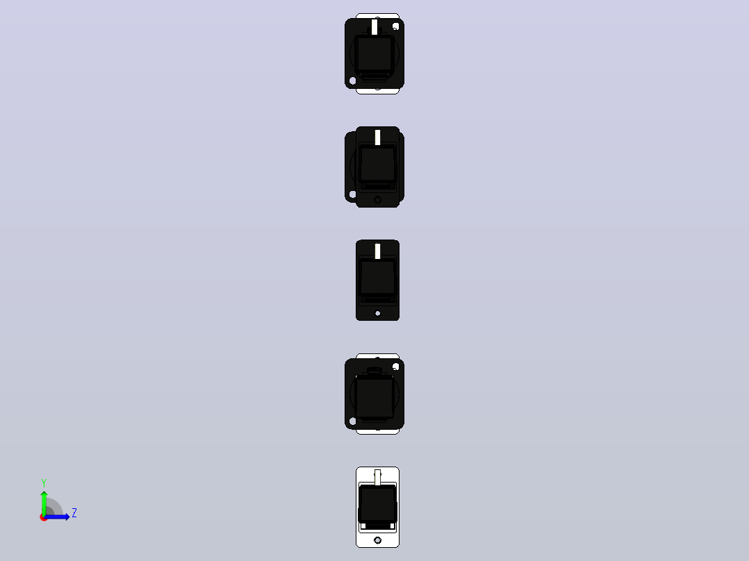 USB dvi HDMI连接器适配器库12左视图