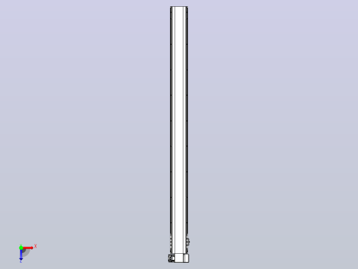 皮带直线轴半封闭可选导轨TPA-HNB-140D-120-L1700-RP-C-P40-N3俯视缩略图