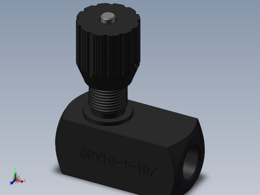 DRV10 单向节流截止阀