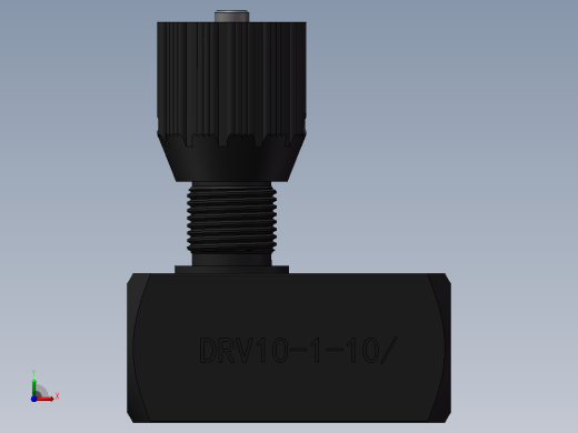 DRV10 单向节流截止阀前视缩略图