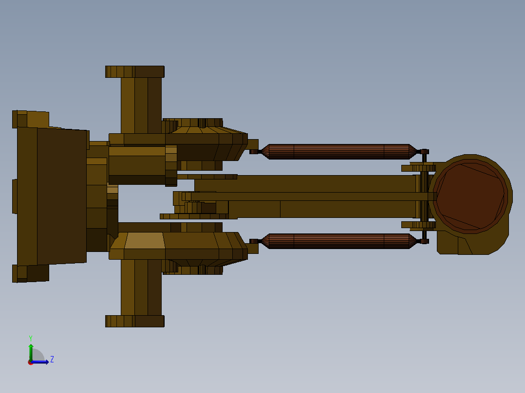 ABB  IRB 1400左视图