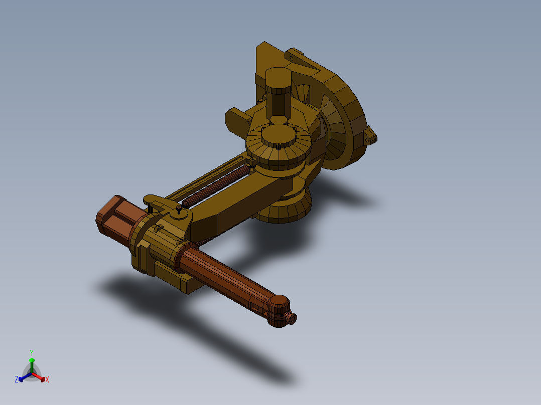 ABB  IRB 1400正等轴测图