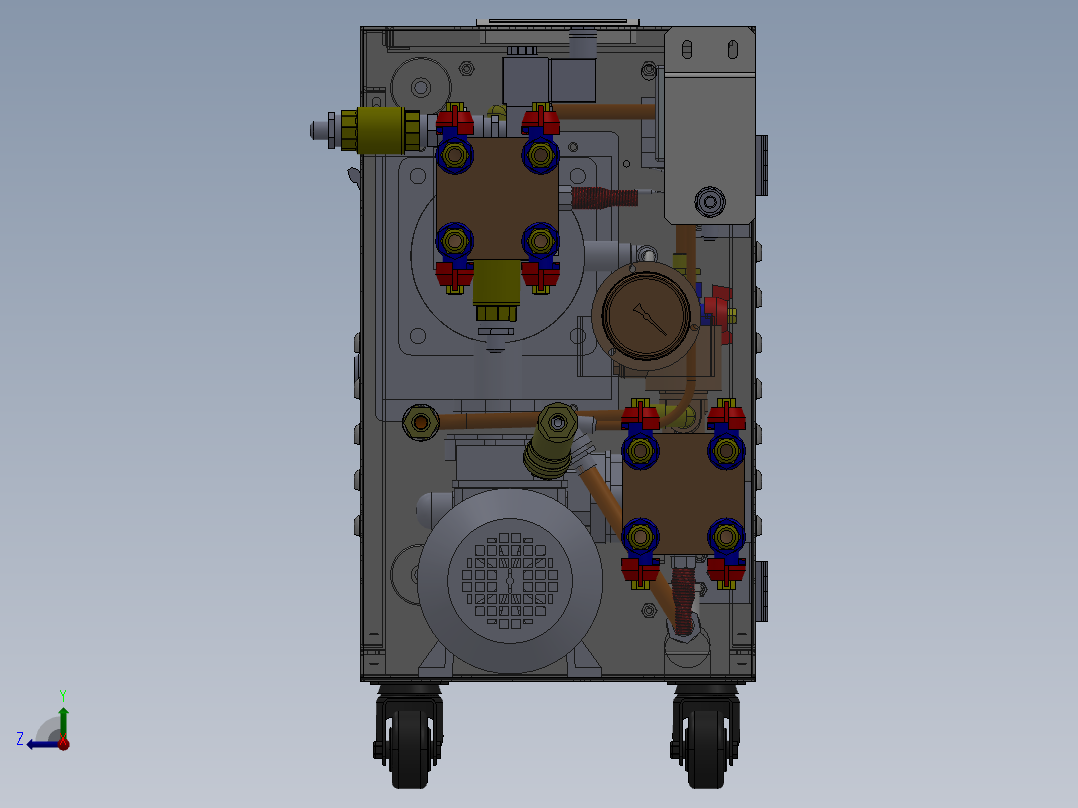 120°模温机sw16可编辑右视图