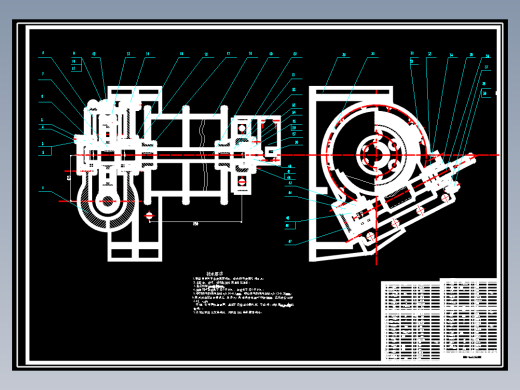 QTZ25型塔式起重机变幅机构