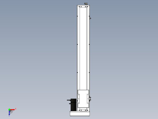 Toyo东佑达直线模组-ECH14-850-BR-200W+煞車俯视缩略图