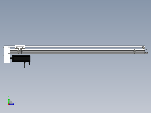 Toyo东佑达直线模组-ETH13-1050-BM-400W+煞車左视缩略图