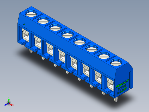 DEGSON DG306 系列 5.0 接线端子-DG306-5.0-08P-12-00AH