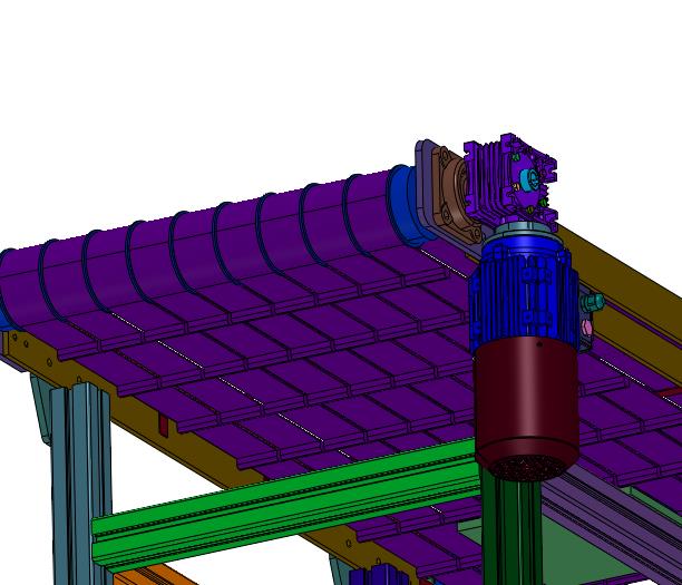 多条皮带小型物流分拣输送线
