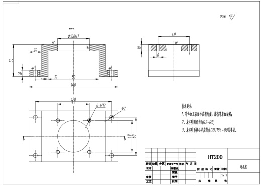 E1061-龙门式机械手结构设计CAD+说明书缩略图