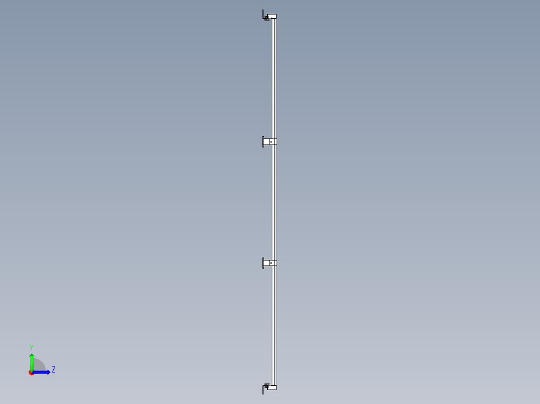 基恩士SL-JB159_back-mount_kc图纸模型左视图
