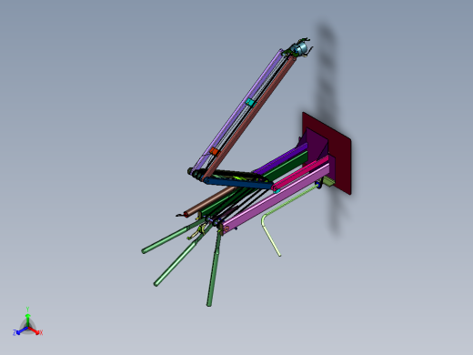 纯手控手柄四轴机器人
