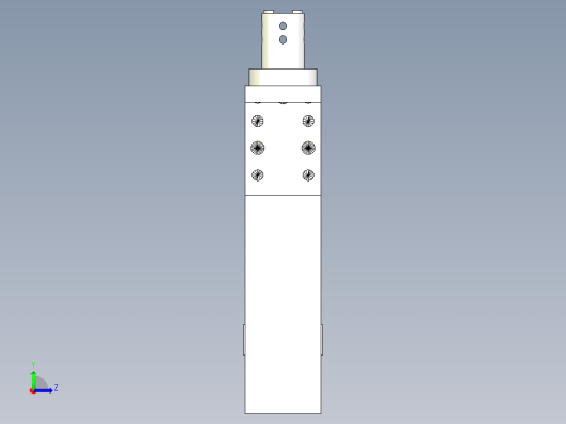 德克斯TUNKERS气缸数模SZV_1_40_B_T12_TUENKERS左视缩略图