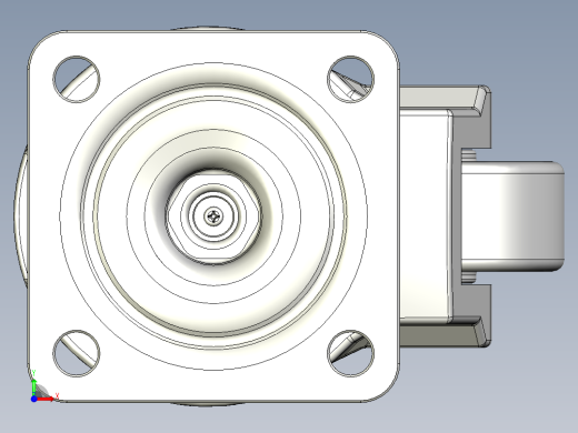 GD-F系列福马脚轮前视缩略图