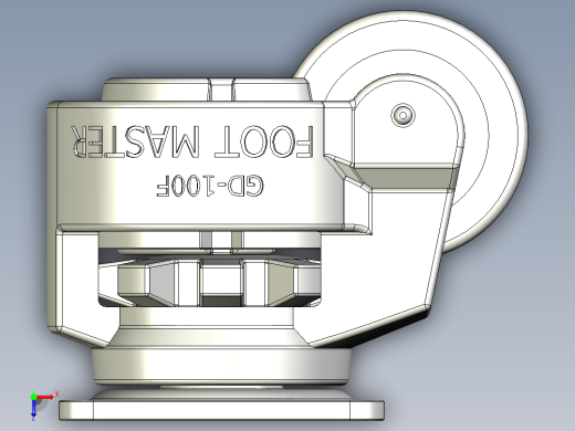GD-F系列福马脚轮俯视缩略图