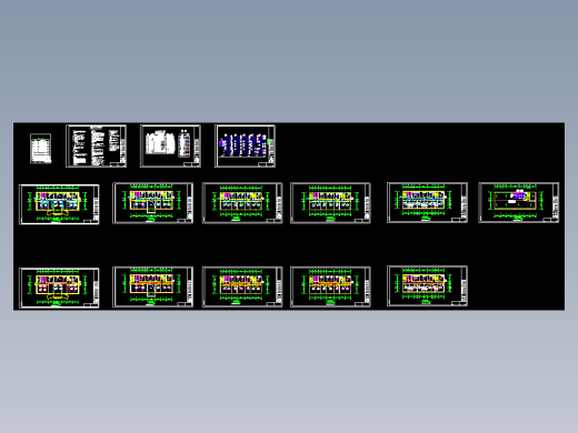 某电信公司综合楼VRV空调设计图