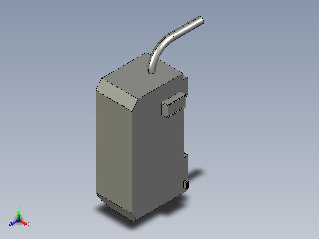 基恩士GT-72(P)_kc图纸模型主视图