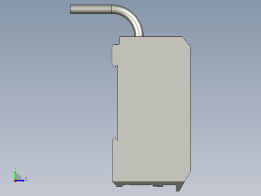 基恩士GT-72(P)_kc图纸模型左视缩略图