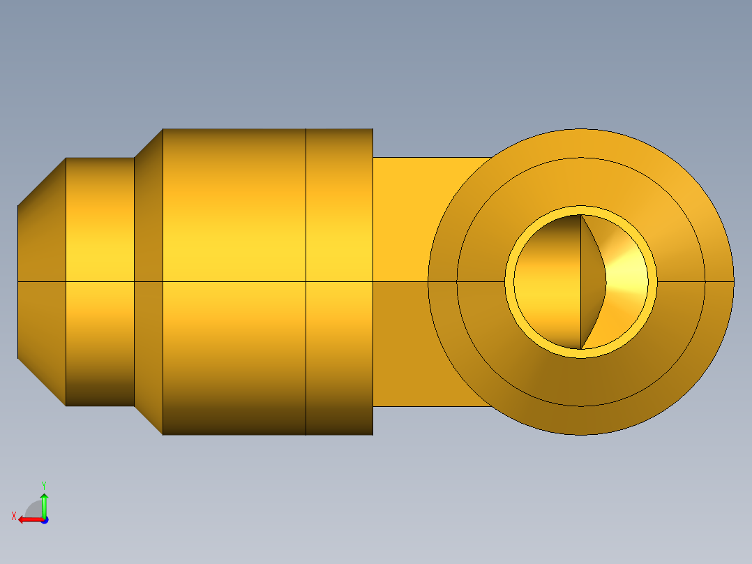 扩口式工业通用硬管接头Union Elbow 155F-5后视图