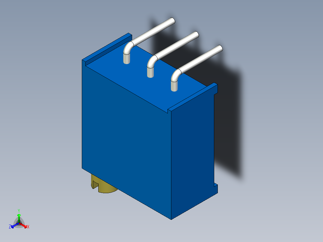 无源元件封装-3296WRA主视图