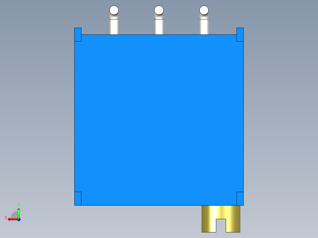 无源元件封装-3296WRA后视图