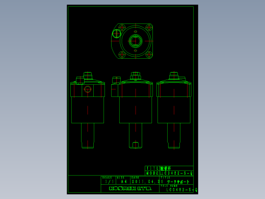 KOSMEKLC0482-S-Q多系列多零件图纸模型多系列多零件图纸模型