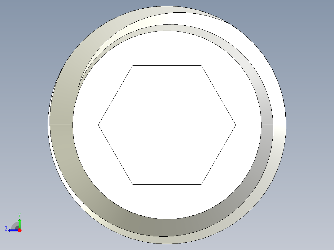 DIN 913-ISO 4026 固定螺钉-M12 L=20.STEP右视图