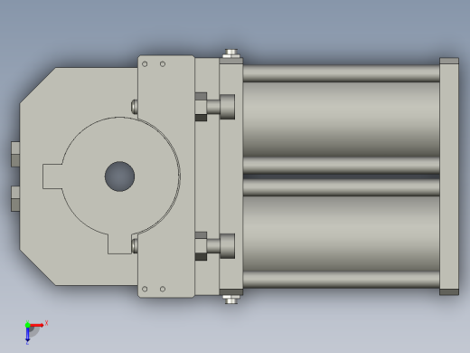 旋转气爪PRC60H-90俯视缩略图