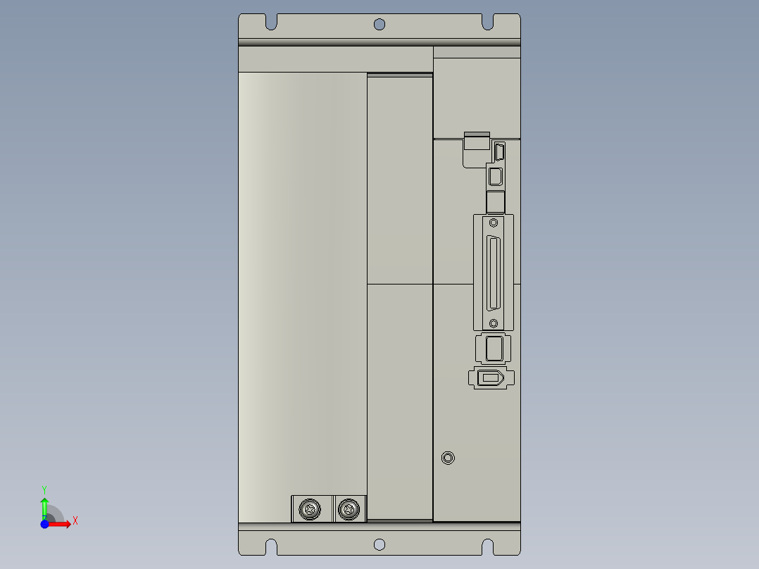 MFDKT5440E伺服马达前视图