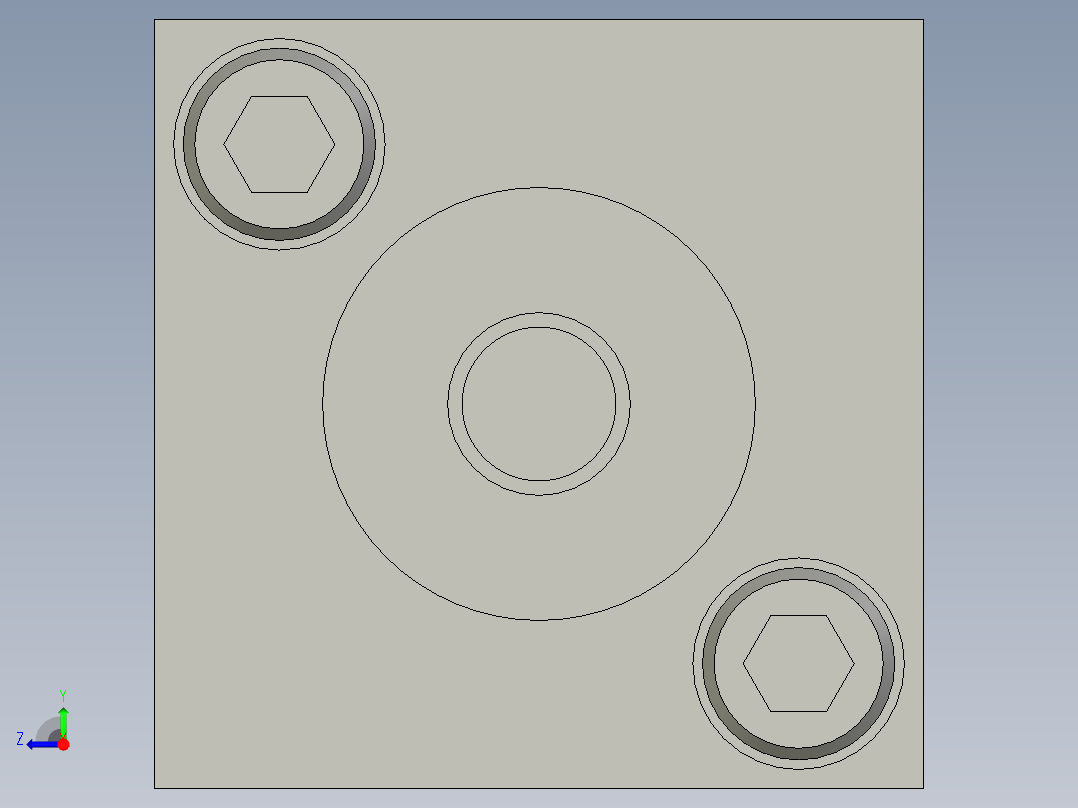 KOSMEKJKB0x0-0S多系列多零件图纸模型右视图