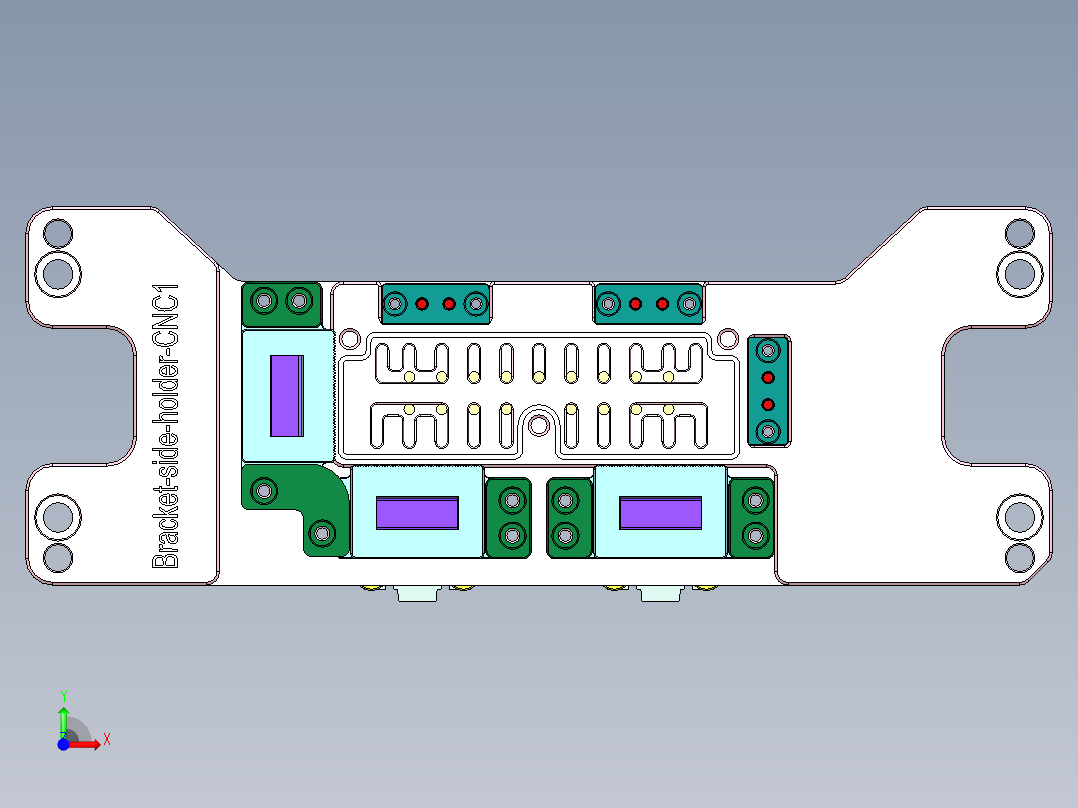 bracket-side-holder-CNC1-20170216前视图