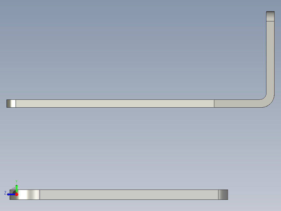 基恩士LV-H32bracket_kc图纸模型右视图
