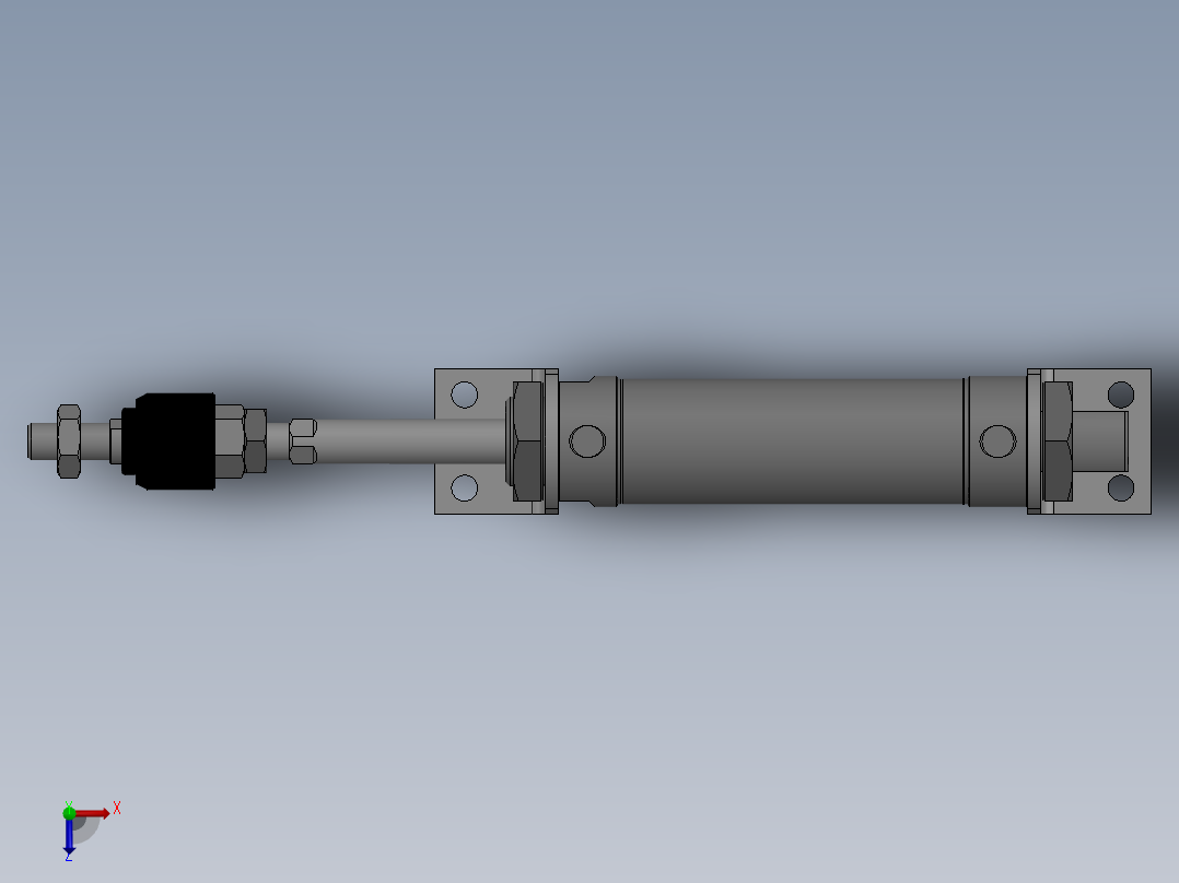 气缸MA32x50S俯视图