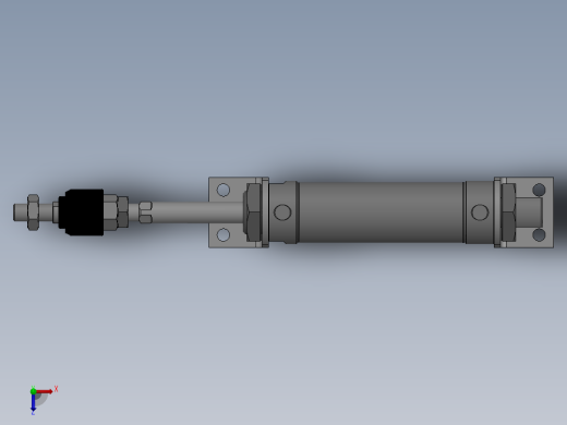 气缸MA32x50S俯视缩略图