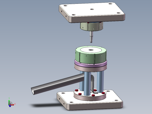 Y32-100T液压机sw16可编辑