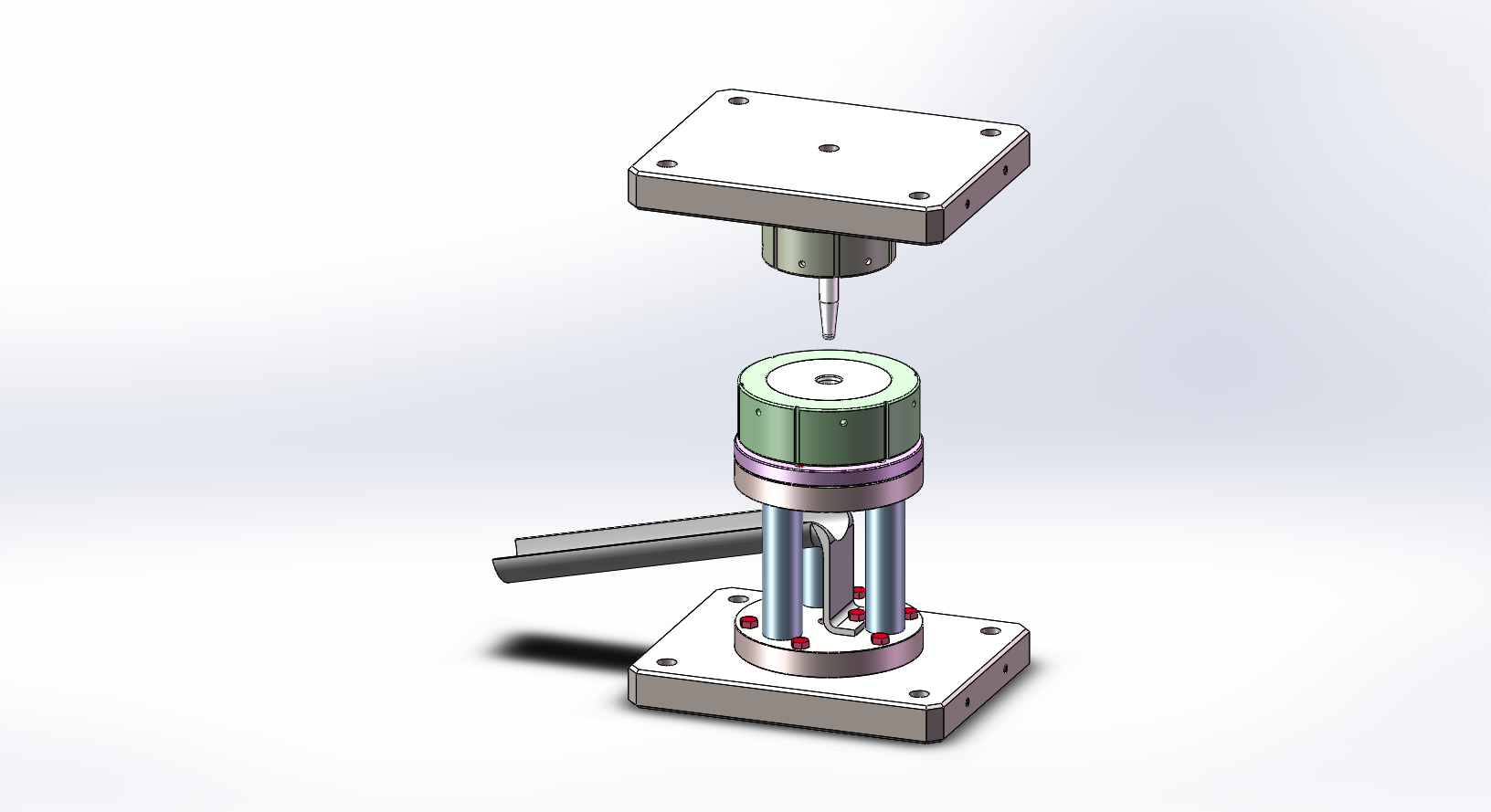 Y32-100T液压机sw16可编辑
