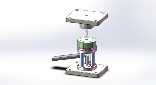 Y32-100T液压机sw16可编辑缩略图