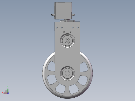舵轮三维图后视缩略图