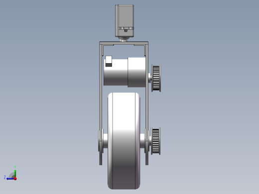 舵轮三维图右视缩略图