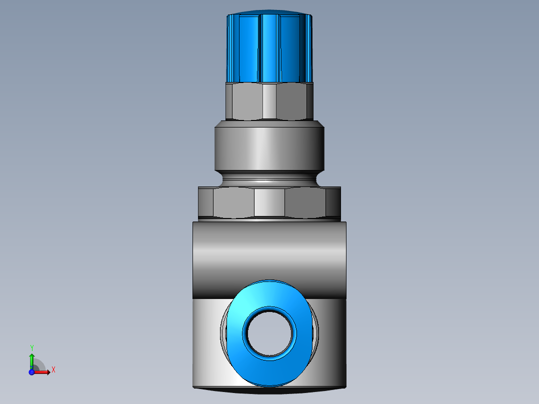 调速接头~GR-QS-4~FESTO(1)前视图