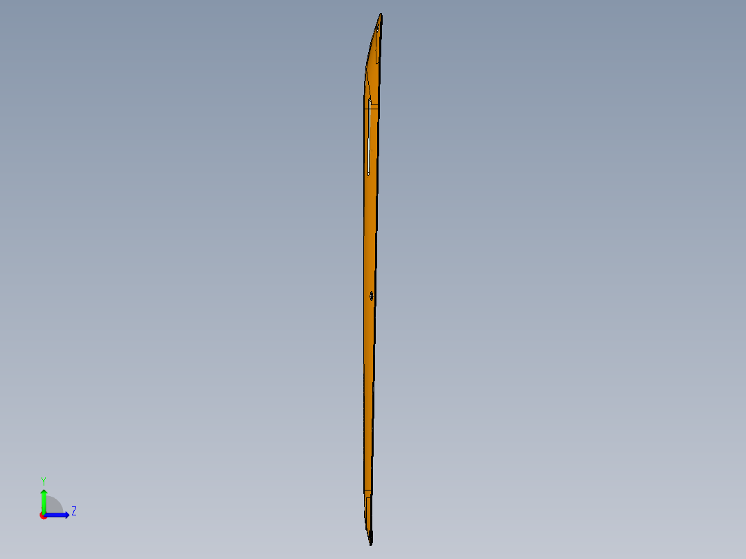 笔记本D壳铣外形+避位UG程序模型左视图