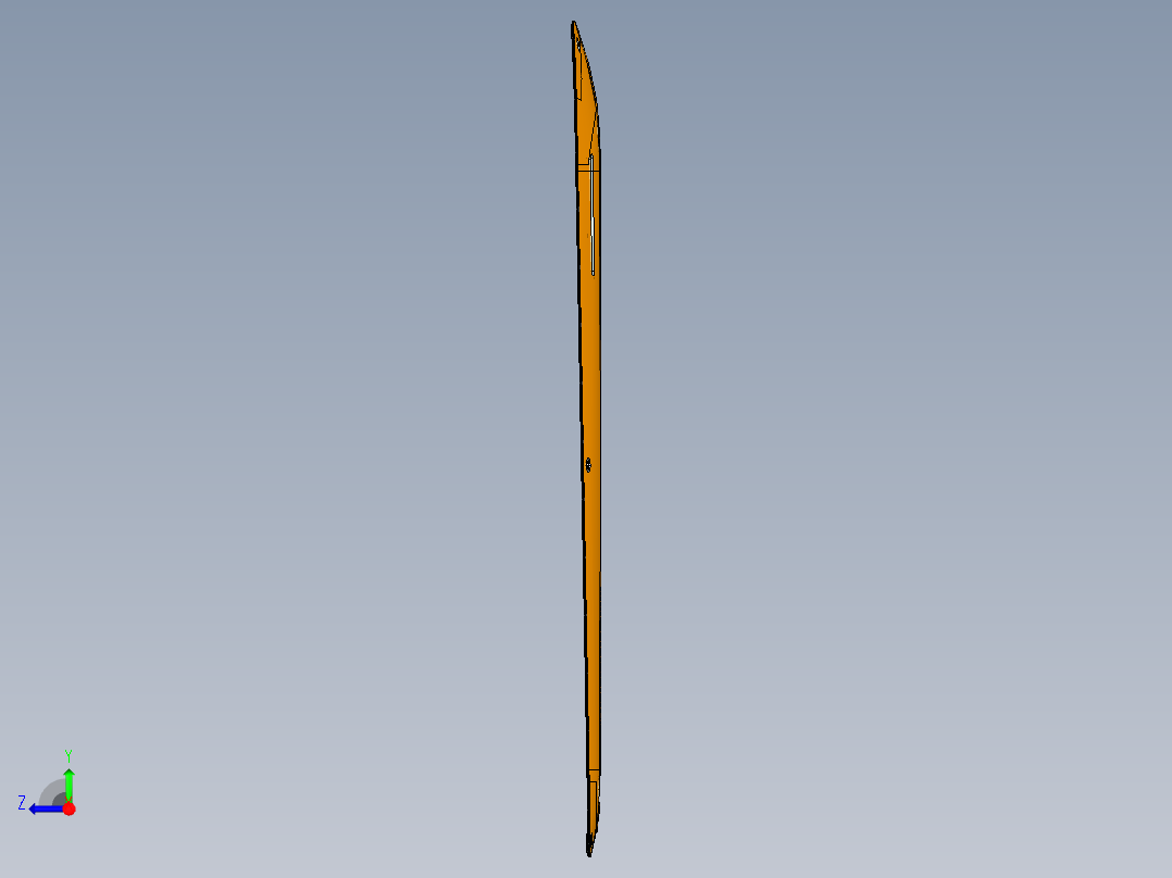 笔记本D壳铣外形+避位UG程序模型右视图