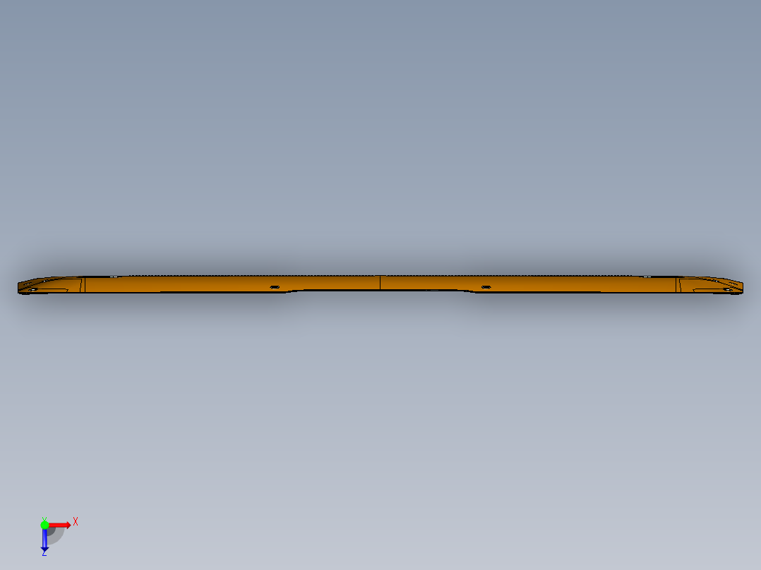 笔记本D壳铣外形+避位UG程序模型俯视图