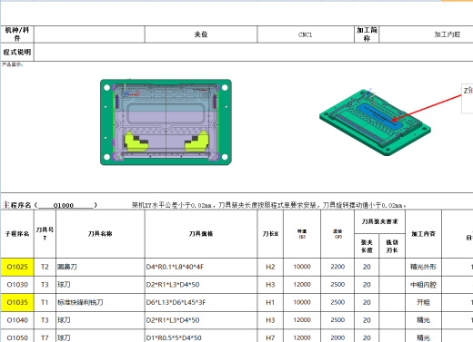 笔记本D壳铣外形+避位UG程序模型缩略图