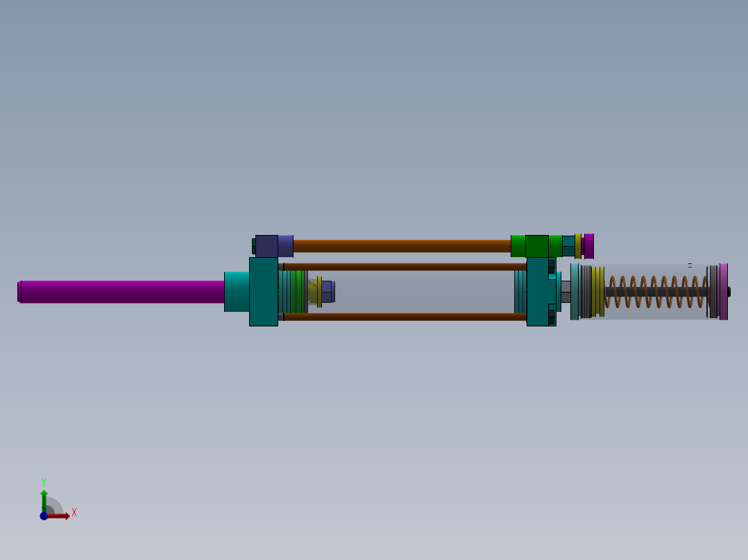 A0002558-特殊气缸前视图