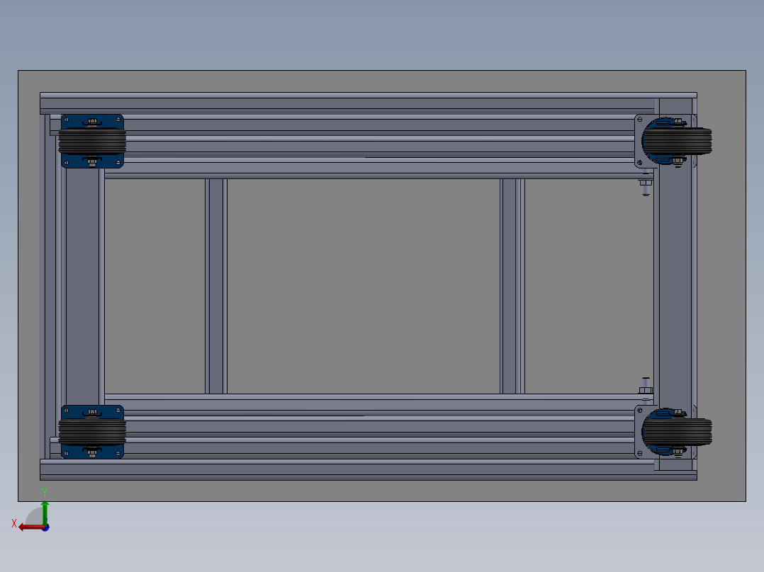 剪叉式升降机 、升降机(83)后视图