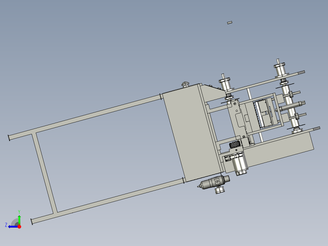 B2004265-绳切割机泡沫切割机右视图