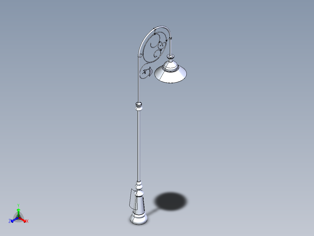 灯具(72)正等轴测图