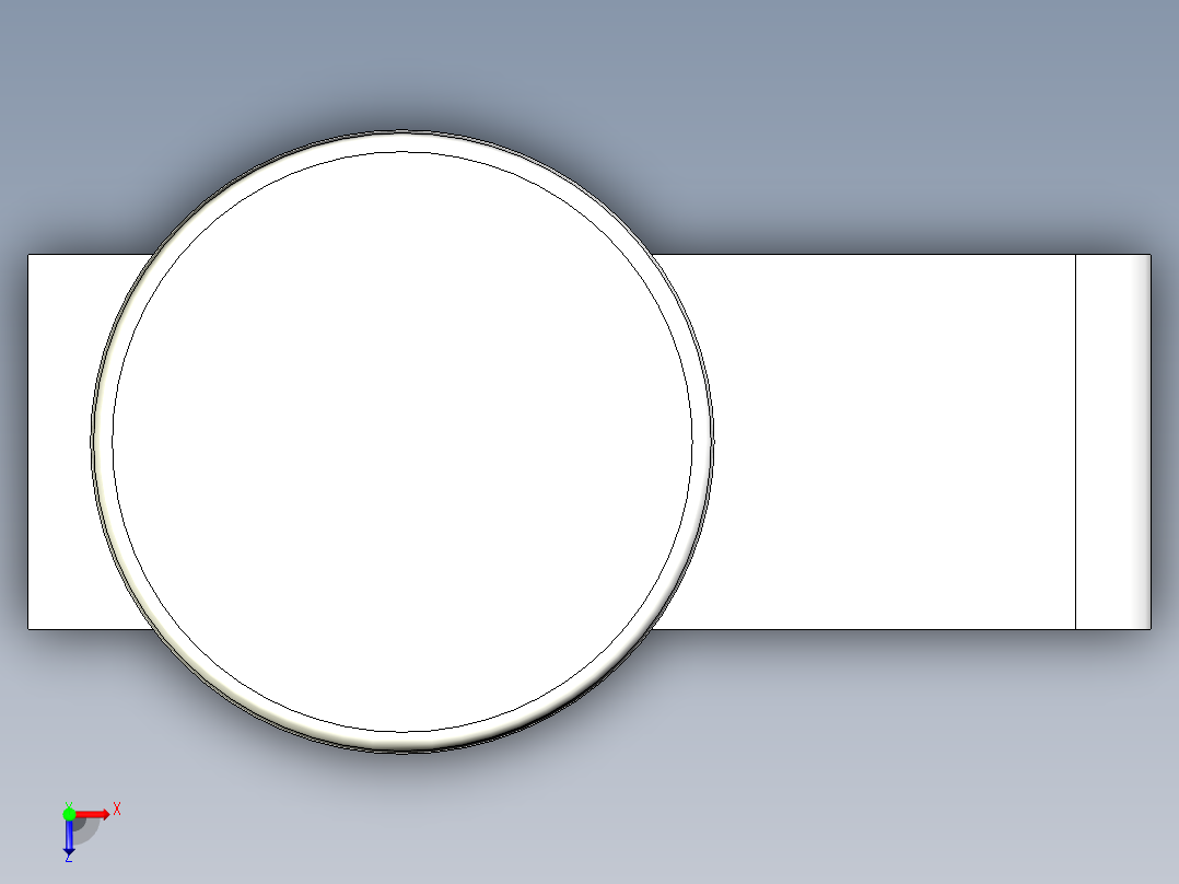红蓝绿报警灯俯视图